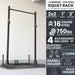 Synergee 2200 Series Squat Rack - Sweatfully