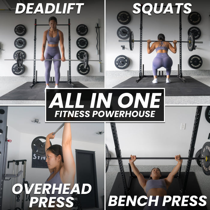 Synergee 2200 Series Squat Rack - Sweatfully