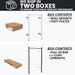 Synergee 2200 Series Wall Mounted Squat Rack - Sweatfully