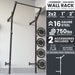 Synergee 2200 Series Wall Mounted Squat Rack - Sweatfully