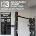 Synergee 2200 Series Wall Mounted Squat Rack - Sweatfully