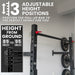 Synergee 2200 Series Wall Mounted Squat Rack - Sweatfully