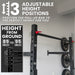 Synergee 2200 Series Wall Mounted Squat Rack - Sweatfully