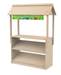 Wooden Farmers Market Stand for Pretend Play - Sweatfully