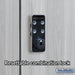Salsbury 12" Wide Premier Wood Locker - Six Tier Box Style - 3 Wide - 6 Feet High - 15" Deep - Silver Teak - Resettable Combination Locks - Sweatfully
