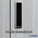 Salsbury 18" Wide Premier Wood Locker - Four Tier - 3 Wide - 6 Feet High - 18" Deep - Silver Teak - Electronic Locks - Sweatfully