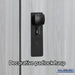 Salsbury 12" Wide Premier Wood Locker - Four Tier - 1 Wide - 6 Feet High - 15" Deep - Silver Teak - Hasps - Sweatfully