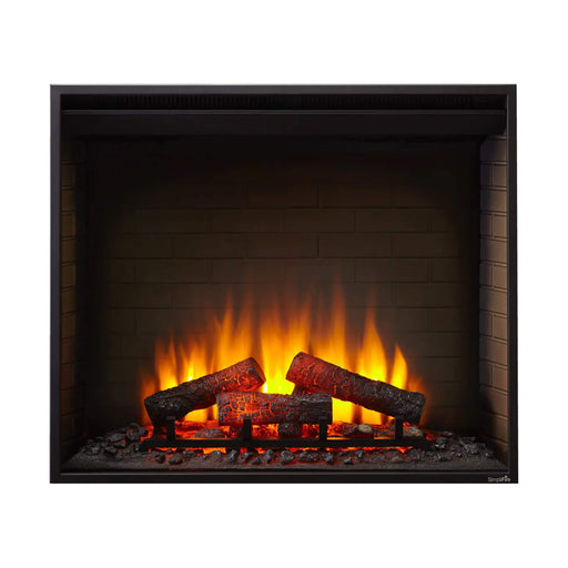 Simplifire Built-In Traditional Electric Fireplace [SF-BI36-EB] (SAK19539) - Sweatfully