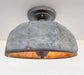 Rustic Metal Farmhouse Ceiling Light - Eight Sided - Sweatfully