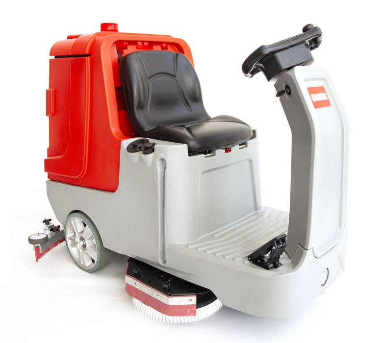 SUNMAX SM860 34" Ride-On Floor Scrubber Dryer Machine - Sweatfully
