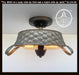 Flat Rustic Tub Ceiling Light Galvanized Beehive - Sweatfully