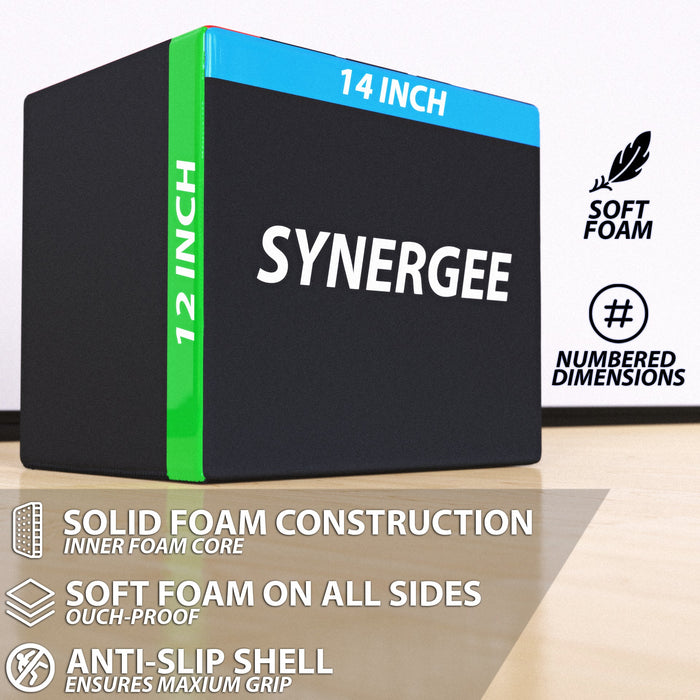 Synergee 3-in-1 Soft Plyo Boxes - Sweatfully