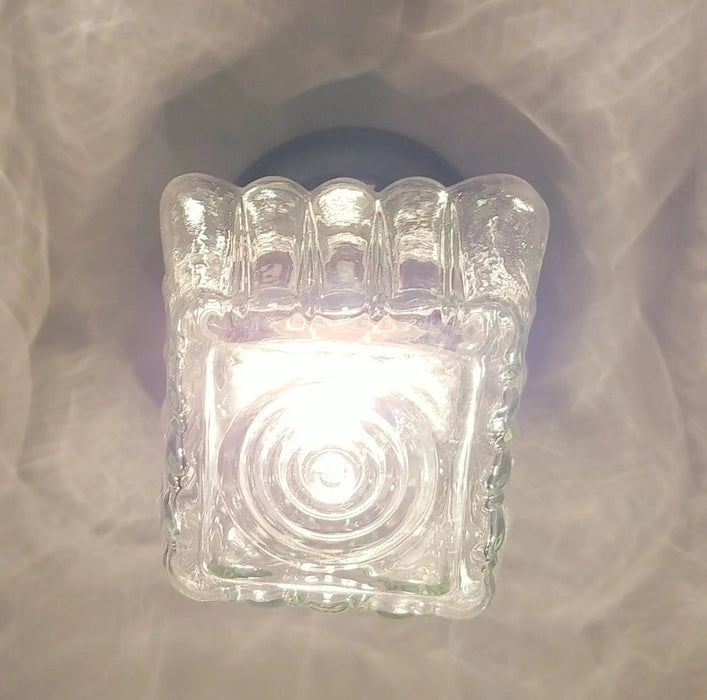 Vintage Square Glass Ceiling Light - Sweatfully