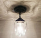 Vintage Square Glass Ceiling Light - Sweatfully