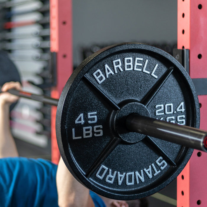 Synergee Standard Metal Weight Plates - Sweatfully