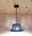 Weathered Galvanized Chandelier Light Fixture - Sweatfully
