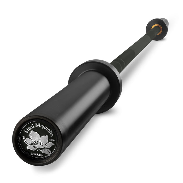 XMARK Steel Magnolia, IWF Women’s Training Bar 190,000 PSI, 15kg US Cerakote MAGNOLIA-SANGRIA - Sweatfully
