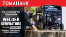 210 Amp Engine Driven Welder Generator 2000 Watt 15 HP Gas Powered - Sweatfully