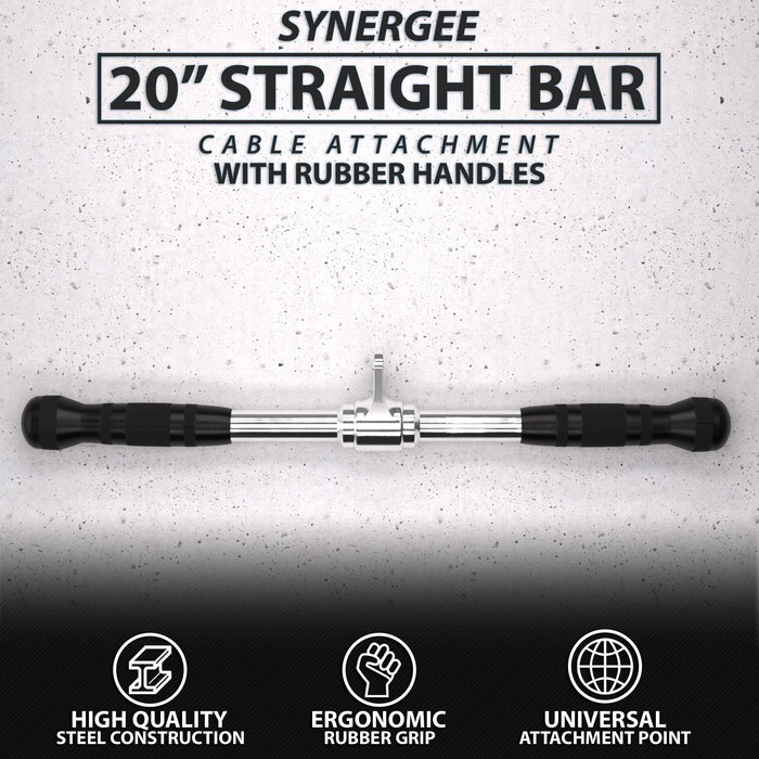 Synergee Straight Bar Cable Attachment - Sweatfully