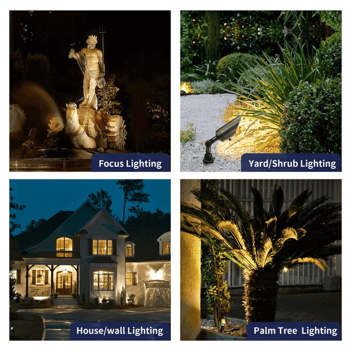 Gardenreet Stretchable Solid Brass Spotlights Small - Bronze (2106) - Sweatfully