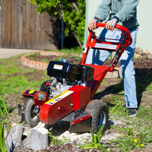 Stump Grinder with 12" Blades 13HP Honda GX390 Off-Road Tree Stump Removal - Sweatfully