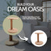 Cabo Natural Teak C Shaped Side Table - Sweatfully
