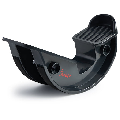 Sunny Health & Fitness Calf & Hamstring Stretcher and Foot Rocker (Grey) - NO. 108-GY - Sweatfully