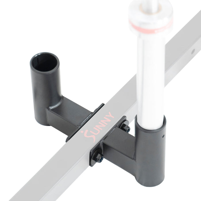 Sunny Health & Fitness Bar Holder Attachment for Power Racks and Cages