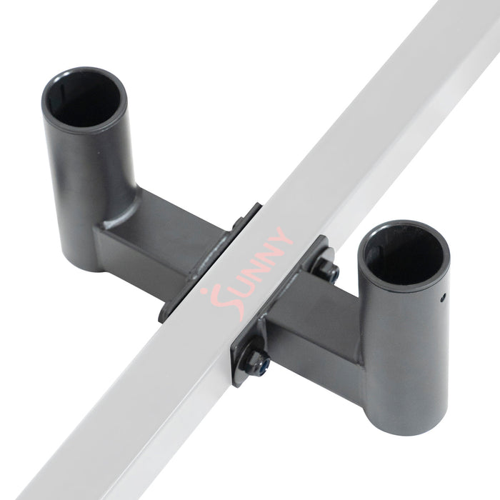 Sunny Health & Fitness Bar Holder Attachment for Power Racks and Cages ...