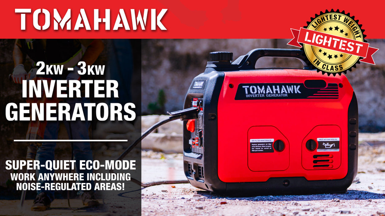 3000 Watt Inverter Generator Super Quiet Portable Gas Power Professional Use - Sweatfully