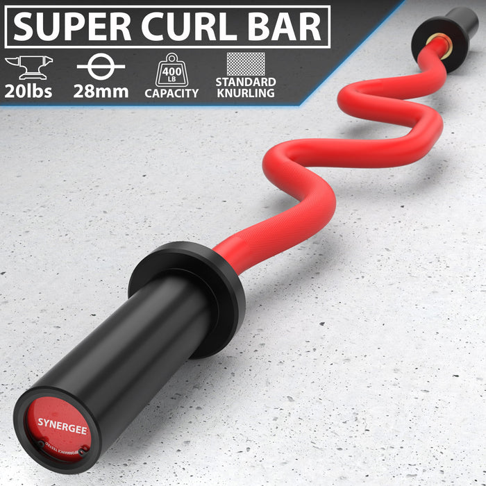 Synergee Super Curl Bars - Sweatfully
