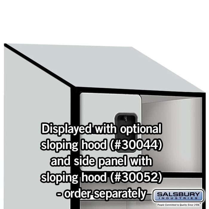 Salsbury 24" Wide Designer Wood Open Access Locker - 6 Feet High - 24 Inches Deep