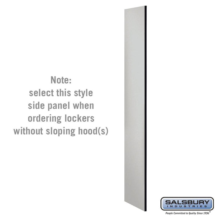 Salsbury Side Panel - for Open Access Designer Locker and Designer Gear Locker - 18 Inches Deep - without Sloping Hood