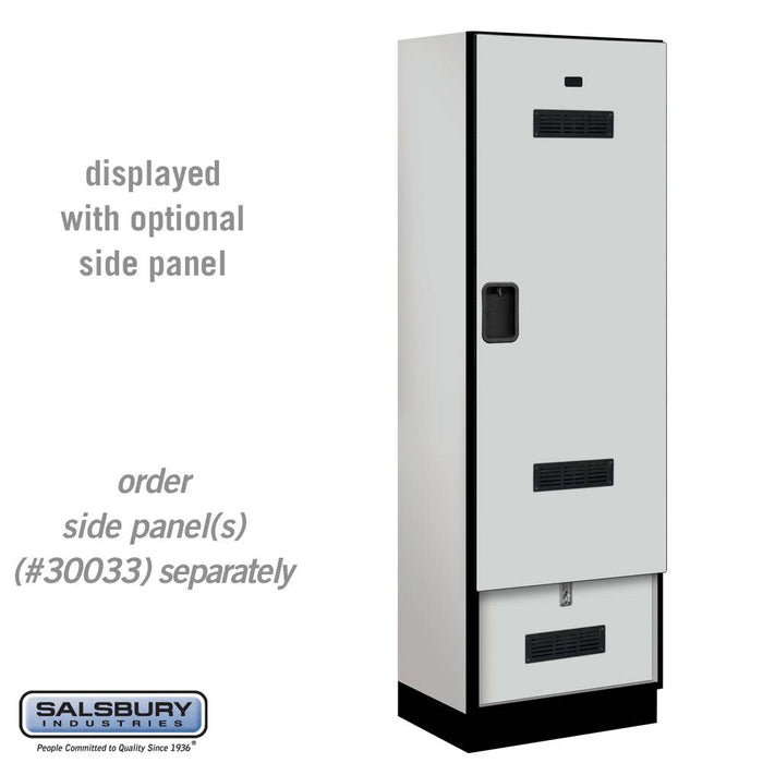 Salsbury 24" Wide Designer Wood Gear Locker - 6 Feet High - 18 Inches Deep