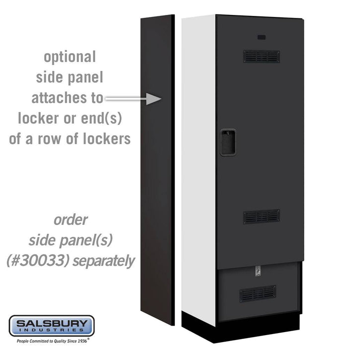 Salsbury 24" Wide Designer Wood Gear Locker - 6 Feet High - 18 Inches Deep