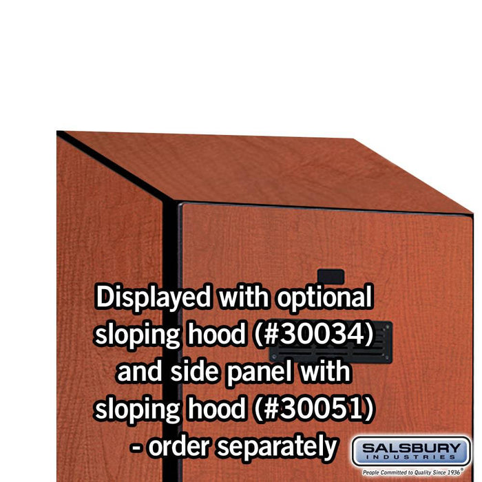 Salsbury 24" Wide Designer Wood Gear Locker - 6 Feet High - 18 Inches Deep