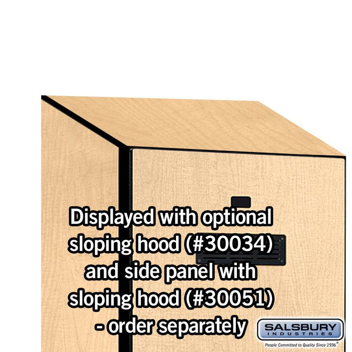 Salsbury 24" Wide Designer Wood Gear Locker - 6 Feet High - 18 Inches Deep