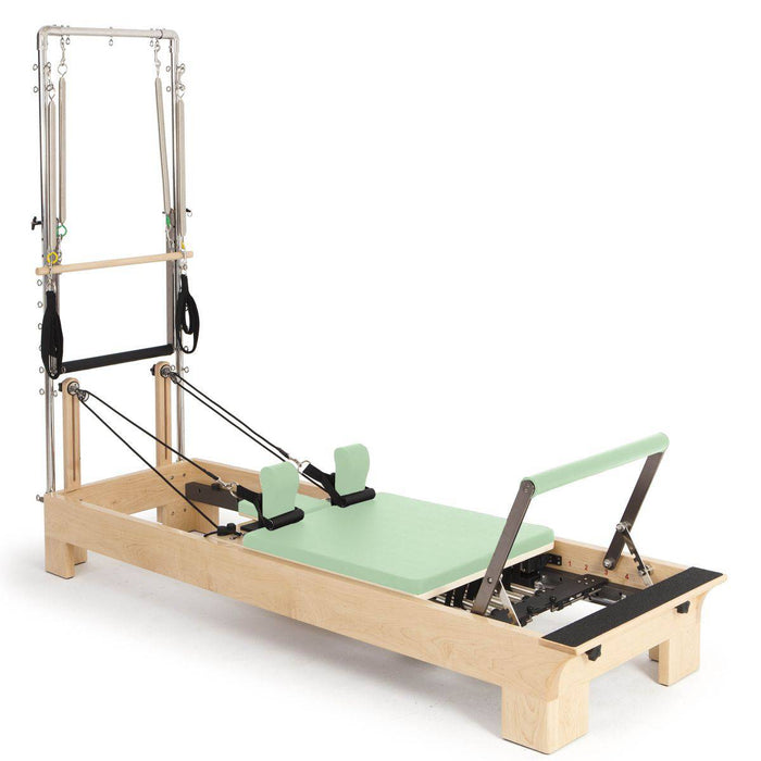 Elina Pilates Wood Reformer with tower