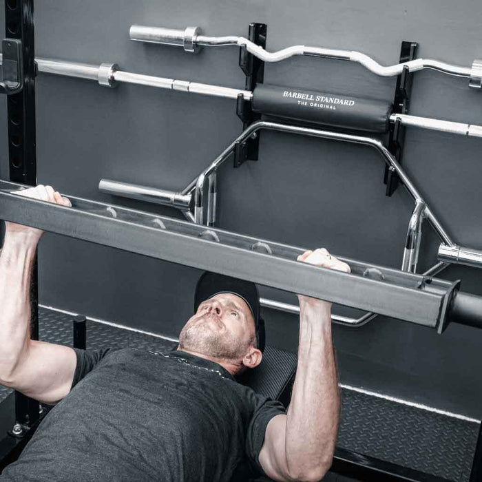 Swiss Multigrip Barbell - Sweatfully