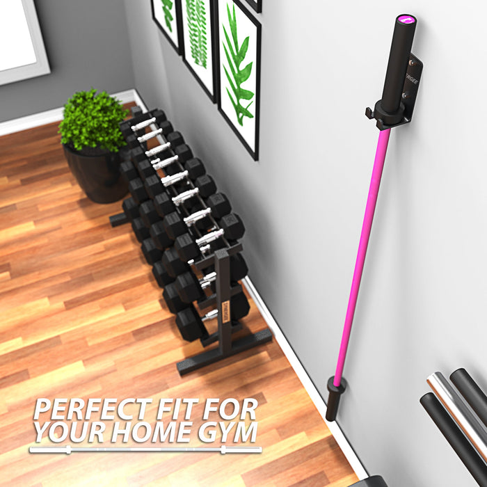 Synergee Vertical Barbell Wall Storage Racks - Sweatfully