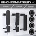 Synergee Weight Bench Storage Rack - Sweatfully