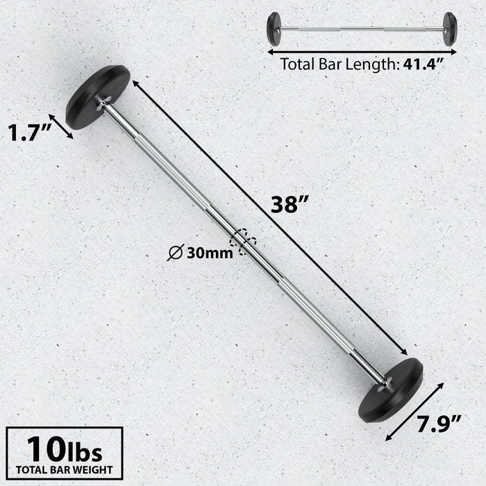 Synergee Fixed Barbell - Sweatfully