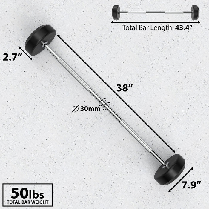 Synergee Fixed Barbell - Sweatfully