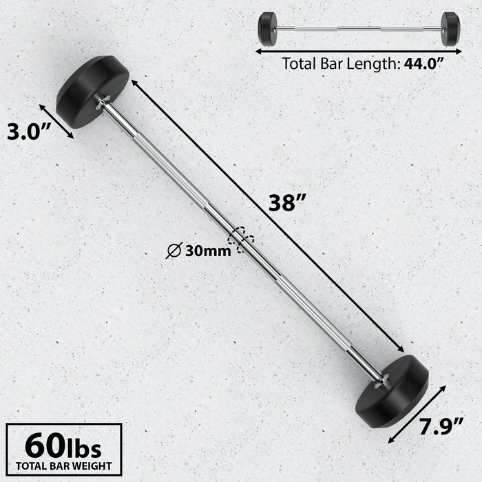 Synergee Fixed Barbell - Sweatfully