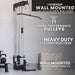 Synergee Wall Mounted Lat Pulley Machine - Sweatfully
