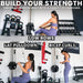 Synergee Wall Mounted Lat Pulley Machine - Sweatfully