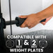 Synergee Wall Mounted Lat Pulley Machine - Sweatfully