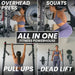 Synergee 2200 Series Wall Mounted Squat Rack - Sweatfully