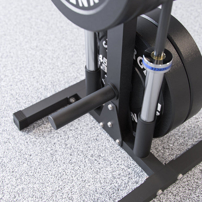 Synergee Olympic Weight Plate & Barbell Holder - Sweatfully