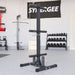 Synergee Olympic Weight Plate & Barbell Holder - Sweatfully